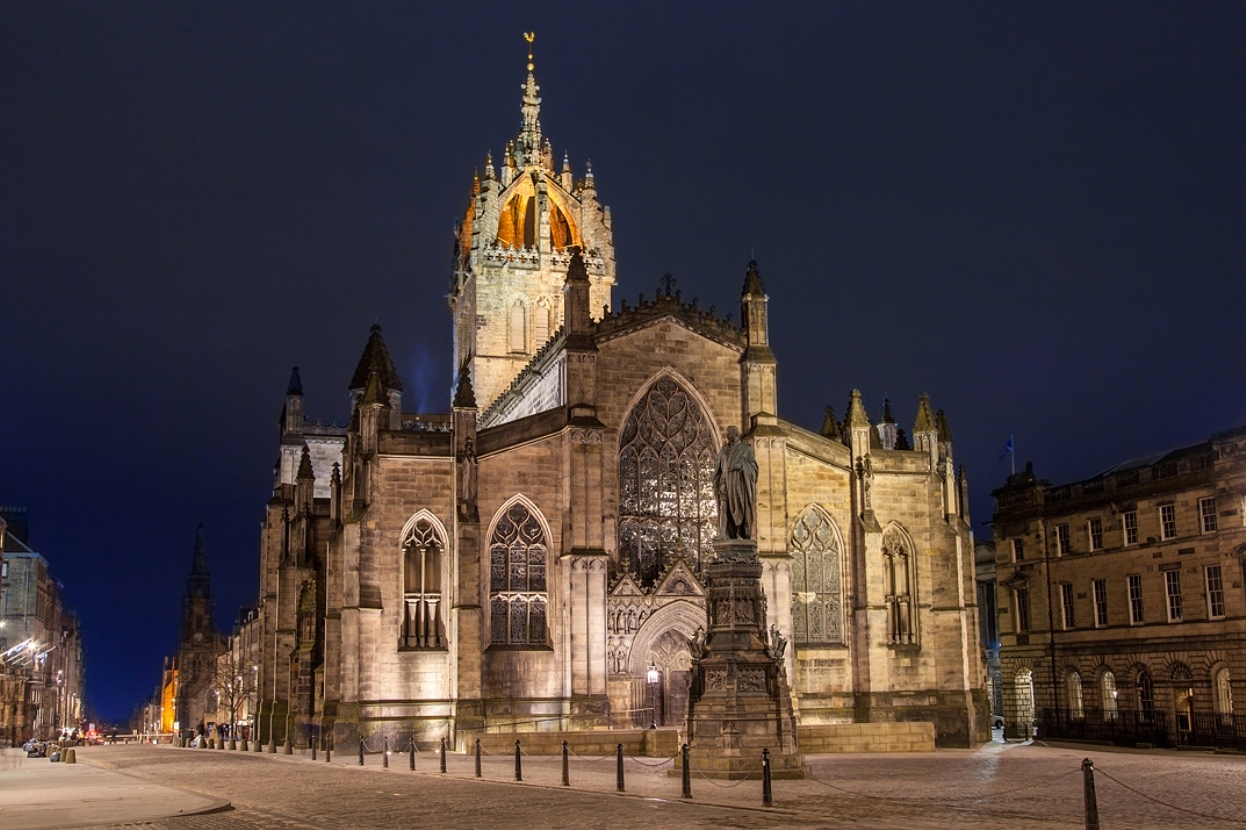 St Giles Cathedral Шотландия Эдинбург